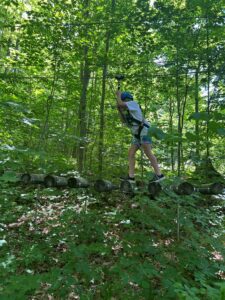 Child Tree Top Trekking