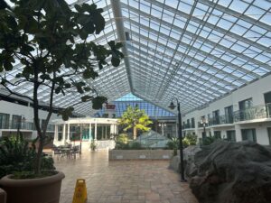 Atrium at Lamplighter Inn, London Ontario