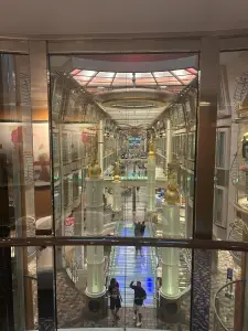 Royal Promenade on Royal Caribbean 