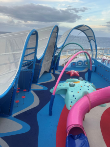 Kids Climbing Area on Utopia of The Seas.