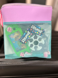 Child travel activity bag.