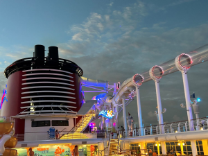 Disney Aqua duck on Disney Cruise.