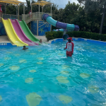 Waterslides at CocoCay.