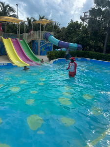 Waterslides at CocoCay.