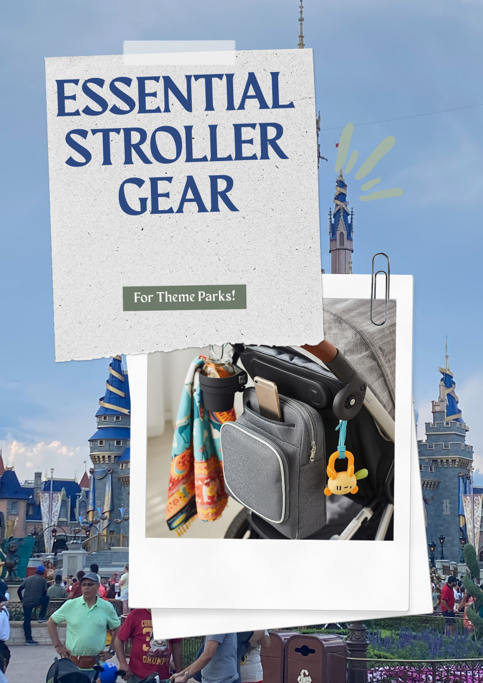 Stroller Accessories That Make Theme Park Days a Breeze for Families!